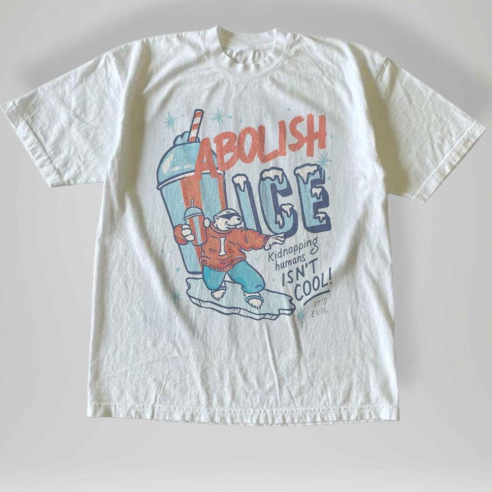 Style Polar Bear Abolish Ice Parody Kidnapping Humans